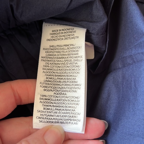 NWT Ralph Lauren french navy dress with hot pink stripes | 9 months - Picture 8 of 10